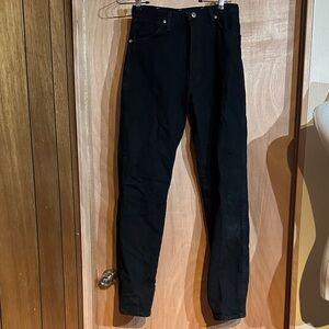 Wrangler Black Denim Jeans with Red Tag